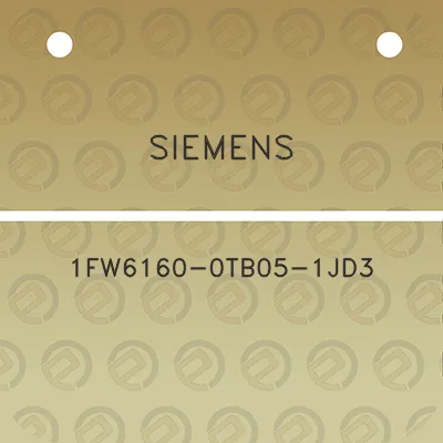 siemens-1fw6160-0tb05-1jd3