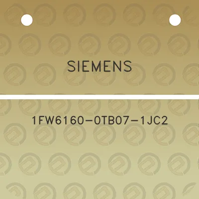 siemens-1fw6160-0tb07-1jc2