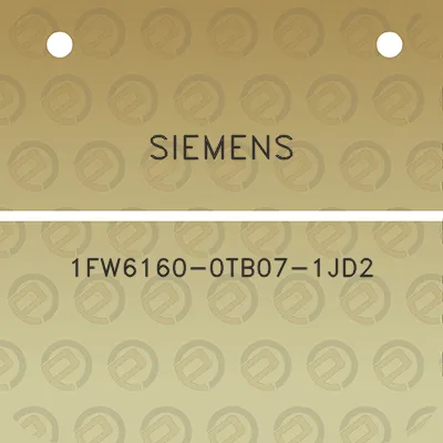 siemens-1fw6160-0tb07-1jd2