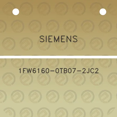 siemens-1fw6160-0tb07-2jc2