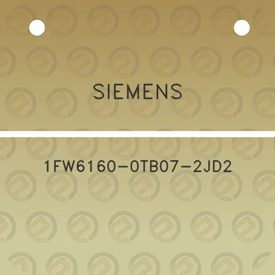 siemens-1fw6160-0tb07-2jd2