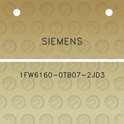 siemens-1fw6160-0tb07-2jd3