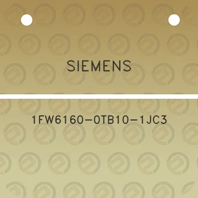 siemens-1fw6160-0tb10-1jc3