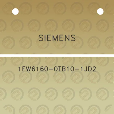 siemens-1fw6160-0tb10-1jd2