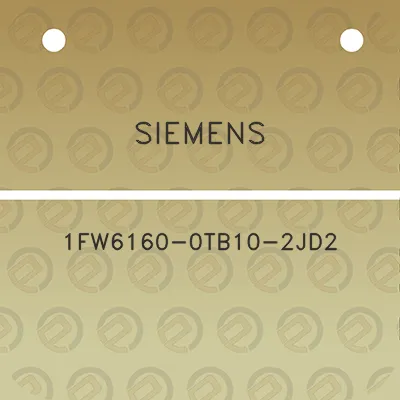 siemens-1fw6160-0tb10-2jd2