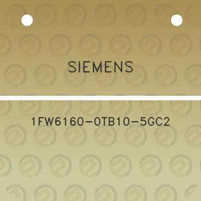 siemens-1fw6160-0tb10-5gc2