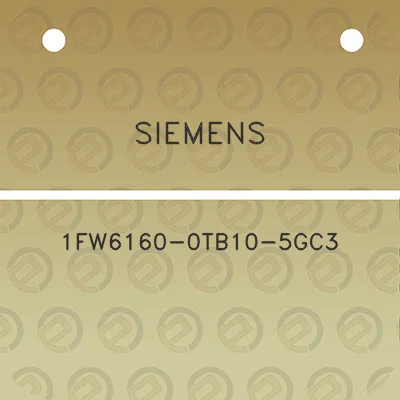 siemens-1fw6160-0tb10-5gc3