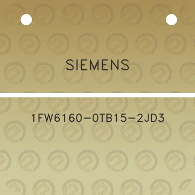 siemens-1fw6160-0tb15-2jd3