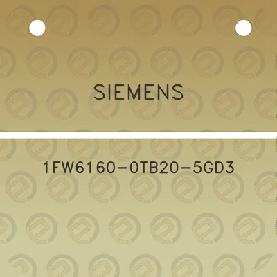 siemens-1fw6160-0tb20-5gd3