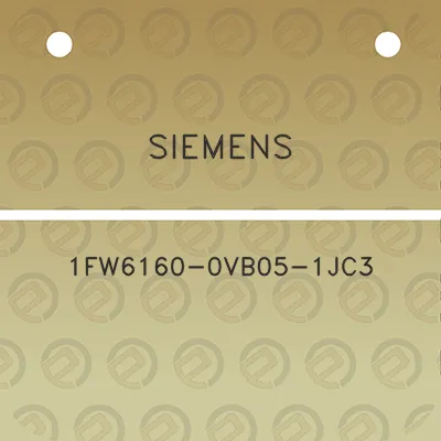 siemens-1fw6160-0vb05-1jc3