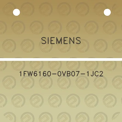 siemens-1fw6160-0vb07-1jc2