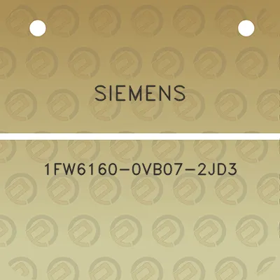 siemens-1fw6160-0vb07-2jd3