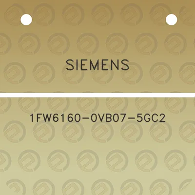 siemens-1fw6160-0vb07-5gc2