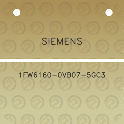 siemens-1fw6160-0vb07-5gc3