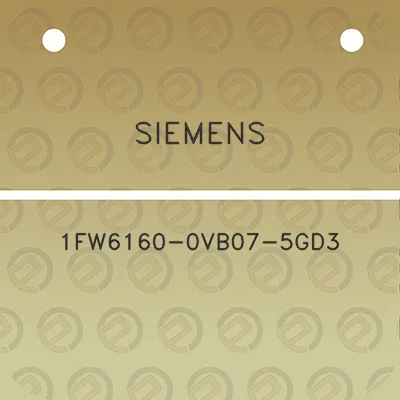 siemens-1fw6160-0vb07-5gd3