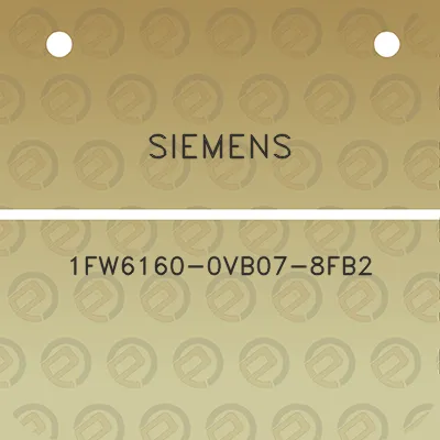 siemens-1fw6160-0vb07-8fb2