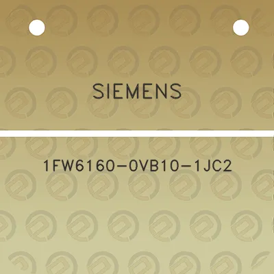 siemens-1fw6160-0vb10-1jc2