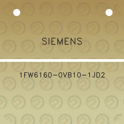 siemens-1fw6160-0vb10-1jd2