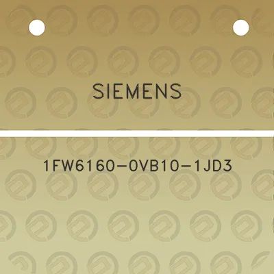 siemens-1fw6160-0vb10-1jd3