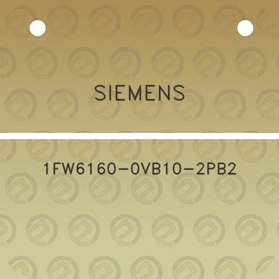 siemens-1fw6160-0vb10-2pb2