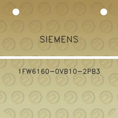 siemens-1fw6160-0vb10-2pb3