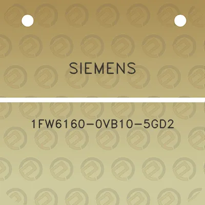 siemens-1fw6160-0vb10-5gd2