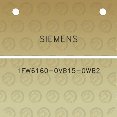 siemens-1fw6160-0vb15-0wb2