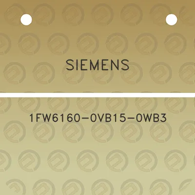 siemens-1fw6160-0vb15-0wb3