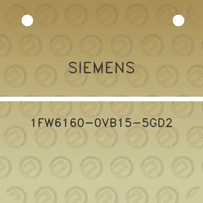 siemens-1fw6160-0vb15-5gd2