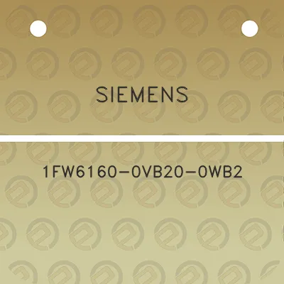 siemens-1fw6160-0vb20-0wb2