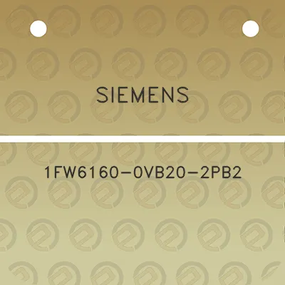 siemens-1fw6160-0vb20-2pb2