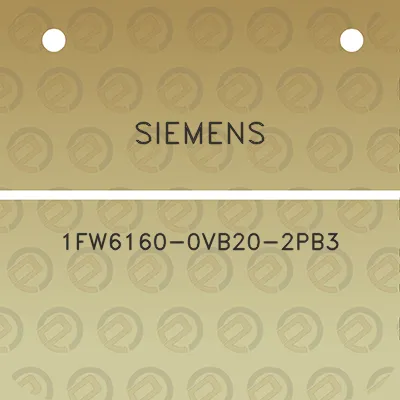 siemens-1fw6160-0vb20-2pb3