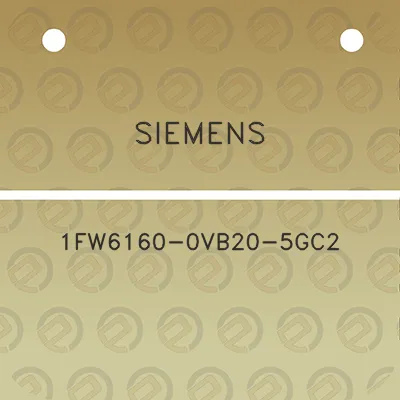 siemens-1fw6160-0vb20-5gc2