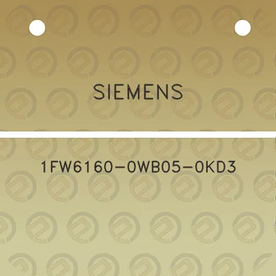 siemens-1fw6160-0wb05-0kd3