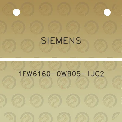 siemens-1fw6160-0wb05-1jc2