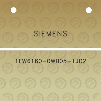 siemens-1fw6160-0wb05-1jd2