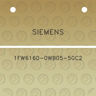 siemens-1fw6160-0wb05-5gc2