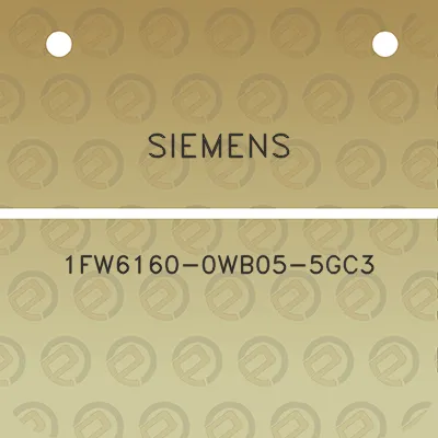 siemens-1fw6160-0wb05-5gc3