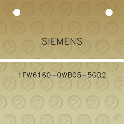 siemens-1fw6160-0wb05-5gd2