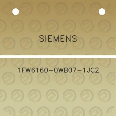 siemens-1fw6160-0wb07-1jc2