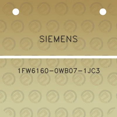 siemens-1fw6160-0wb07-1jc3