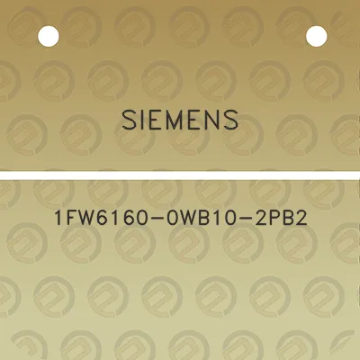 siemens-1fw6160-0wb10-2pb2