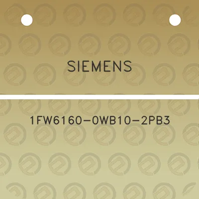 siemens-1fw6160-0wb10-2pb3