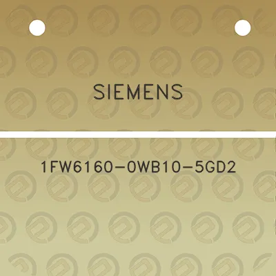 siemens-1fw6160-0wb10-5gd2