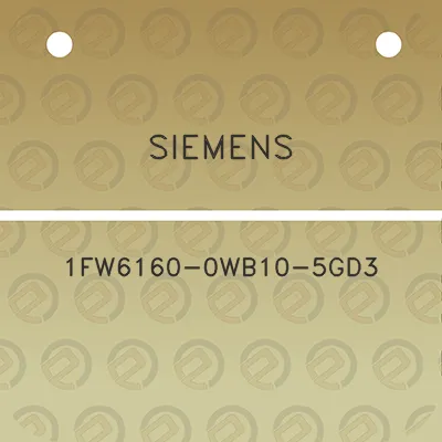 siemens-1fw6160-0wb10-5gd3