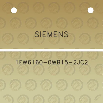 siemens-1fw6160-0wb15-2jc2