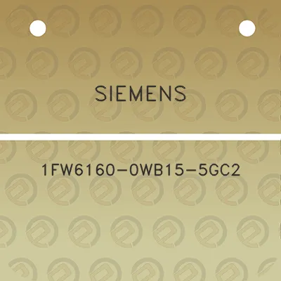 siemens-1fw6160-0wb15-5gc2