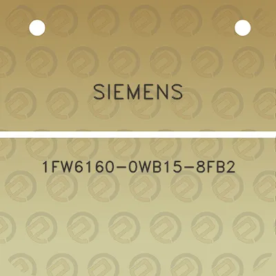 siemens-1fw6160-0wb15-8fb2