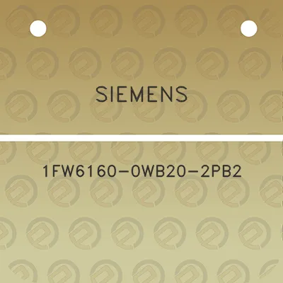 siemens-1fw6160-0wb20-2pb2