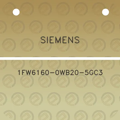 siemens-1fw6160-0wb20-5gc3